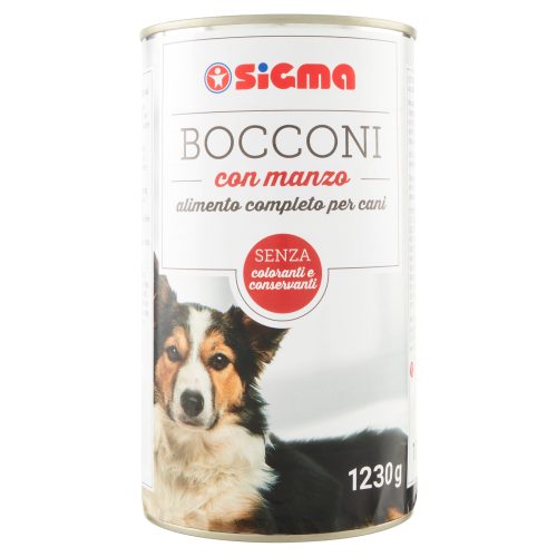 Sigma Bocconi con manzo 1230 g