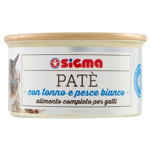 Sigma Patè con tonno e pesce bianco 85 g