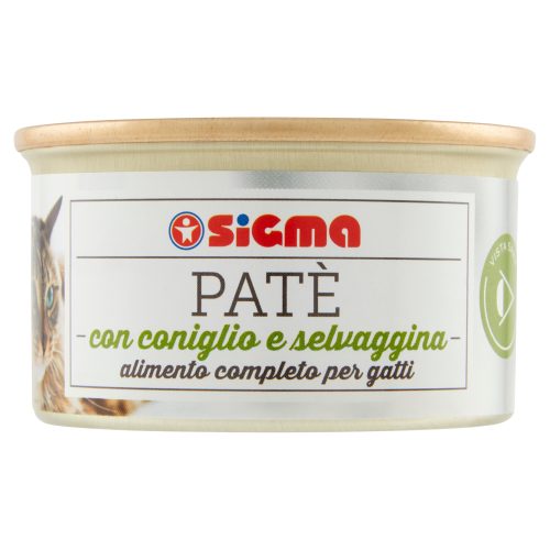 Sigma Patè con coniglio e selvaggina 85 g
