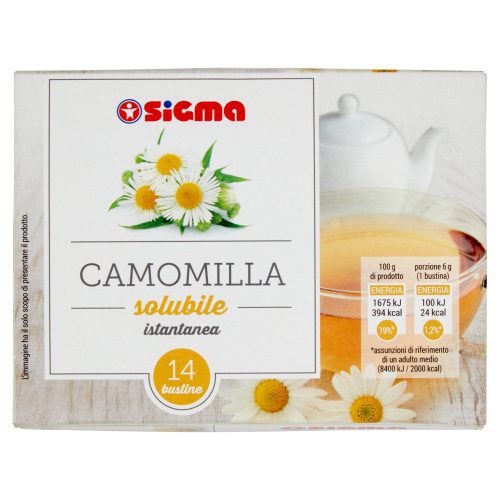 Sigma Camomilla solubile istantanea 14 x 6 g
