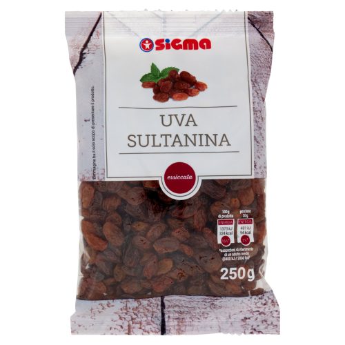 Sigma Uva Sultanina essiccata 250 g