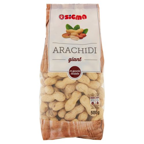 Sigma Arachidi giant in guscio tostate 500 g