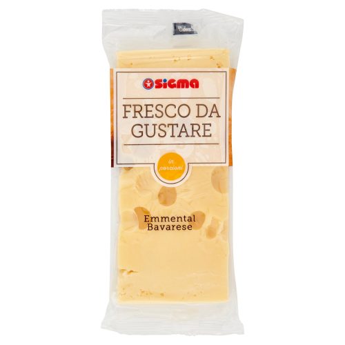 Sigma Fresco da Gustare in porzioni Emmental Bavarese 0,250 kg