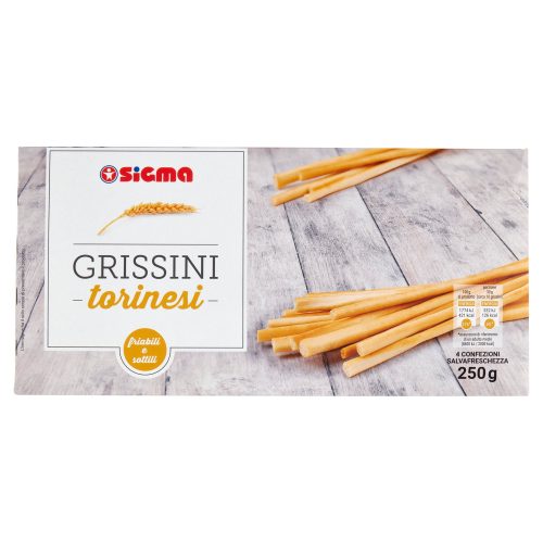 Sigma Grissini torinesi 4 x 62,5 g