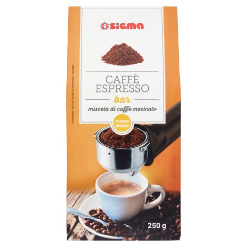 Sigma Caffè Espresso bar miscela di caffè macinato 250 g