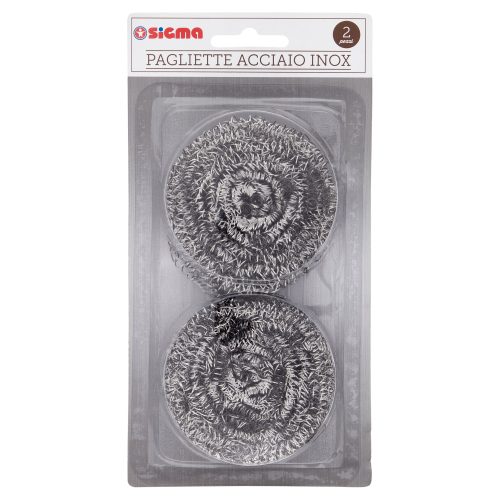 Sigma Pagliette Acciaio Inox 2 pz