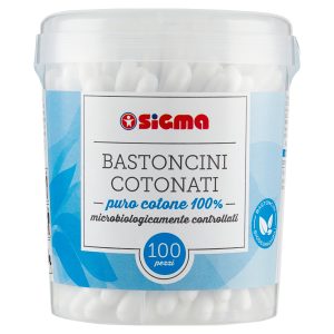 Sigma Bastoncini Cotonati 100 pz