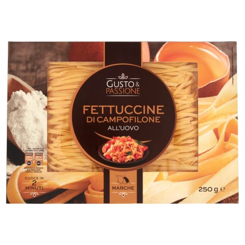 Gusto & Passione Fettuccine di Campofilone all’Uovo 250 g