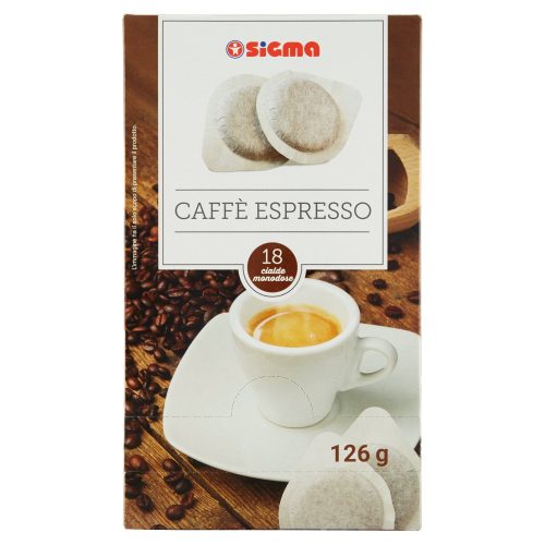 Sigma Caffè Espresso 18 Cialde 126 g