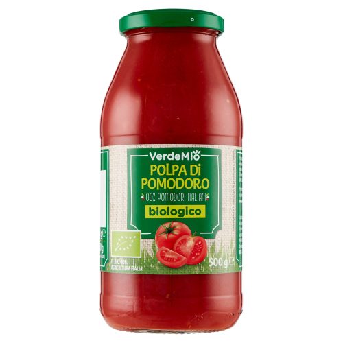 VerdeMio Polpa di Pomodoro biologico 500 g