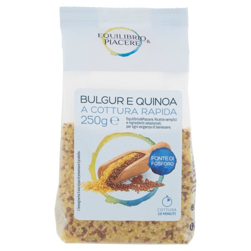 Equilibrio & Piacere Bulgur e Quinoa a Cottura Rapida 250 g