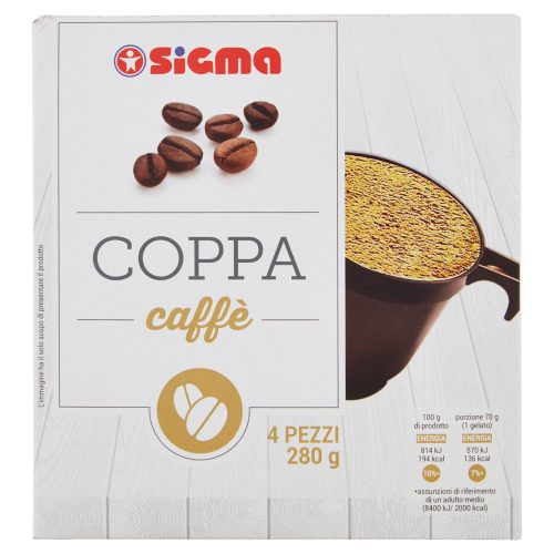 Sigma Coppa caffè  4 x 70 g