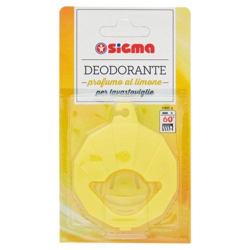 Sigma Deodorante per lavastoviglie profumo al limone 4 g