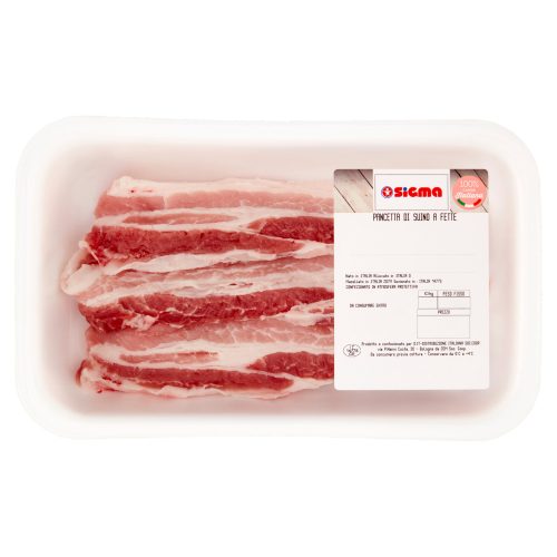 Sigma Pancetta di Suino a Fette 0,250 kg