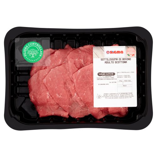 Sigma Sottilissima di Bovino Adulto Scottona 0,200 kg