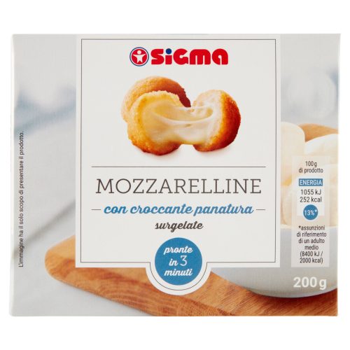 Sigma Mozzarelline con croccante panatura surgelate 200 g