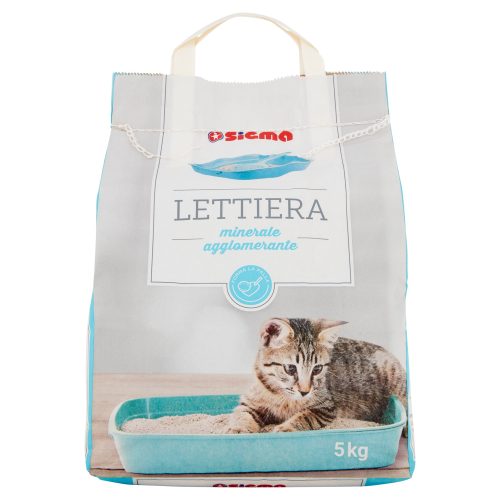 Sigma Lettiera minerale agglomerante 5 kg