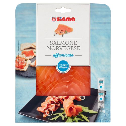 Sigma Salmone Norvegese affumicato 100 g
