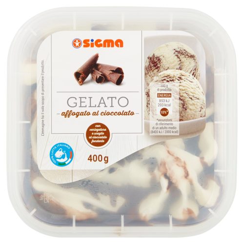 Sigma Gelato affogato al cioccolato 400 g