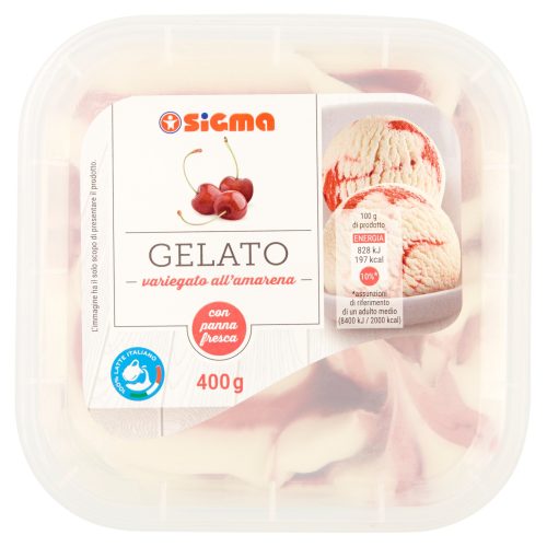 Sigma Gelato variegato all’amarena 400 g