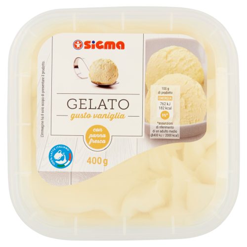 Sigma Gelato gusto vaniglia 400 g