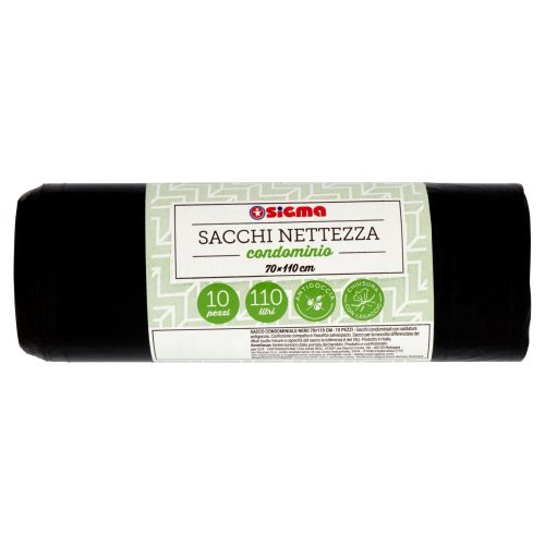 Sigma Sacchi Nettezza condominio 70×110 cm 10 pz