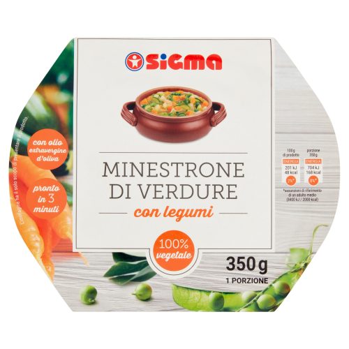 Sigma Minestrone di Verdure con legumi 350 g