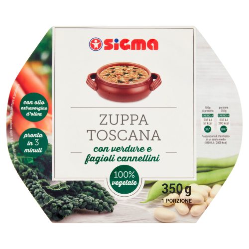Sigma Zuppa Toscana con verdure e fagioli cannellini 350 g
