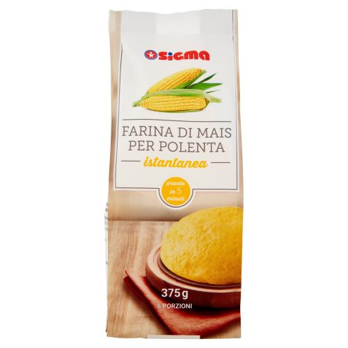 Sigma Farina di Mais per Polenta istantanea 375 g