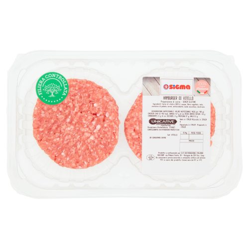 Sigma Hamburger di Vitello 0,160 kg