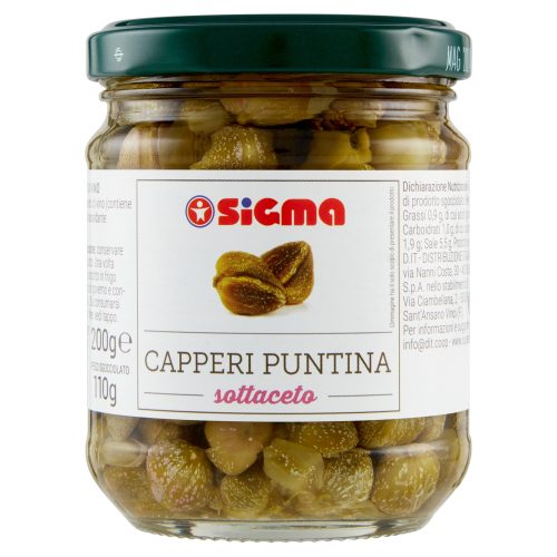 Sigma Capperi Puntina sottaceto 200 g