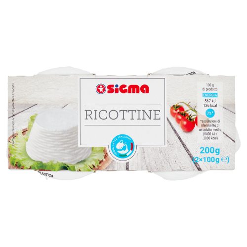 Sigma Ricottine 2 x 100 g