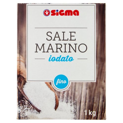 Sigma Sale Marino iodato fino 1 kg