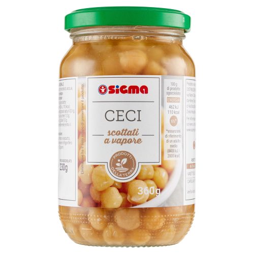 Sigma Ceci scottati a vapore 360 g