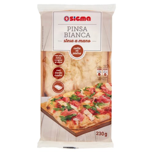 Sigma Pinsa Bianca stesa a mano 230 g