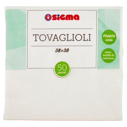 Sigma Tovaglioli doppio velo 38×38 50 pz