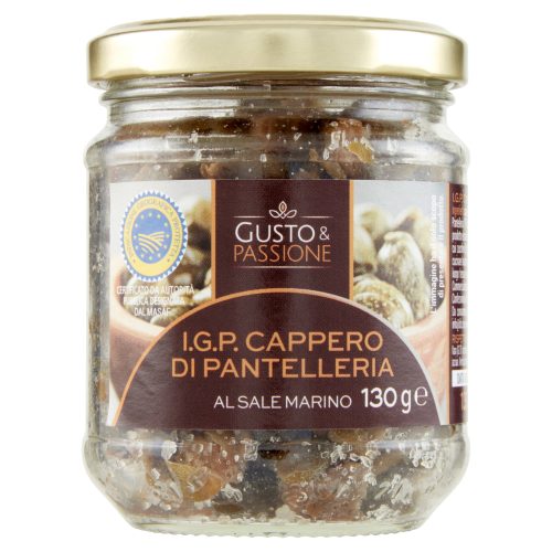 Gusto & Passione I.G.P. Cappero di Pantelleria al Sale Marino 130 g