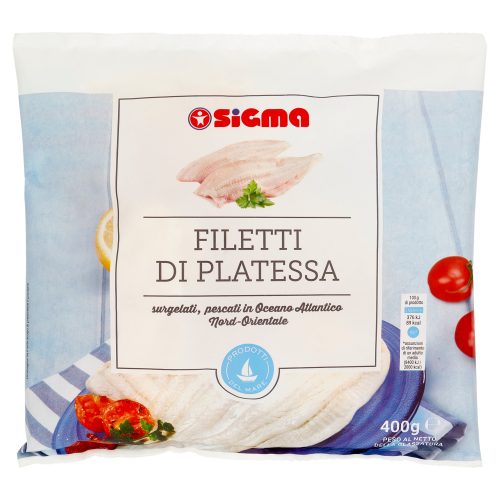 Sigma Filetti di Platessa Surgelati 400 g