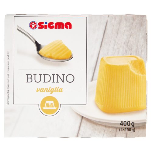 Sigma Budino vaniglia 4 x 100 g