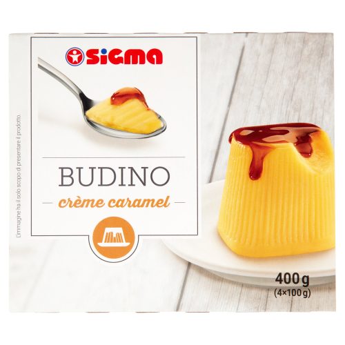Sigma Budino crème caramel 4 x 100 g