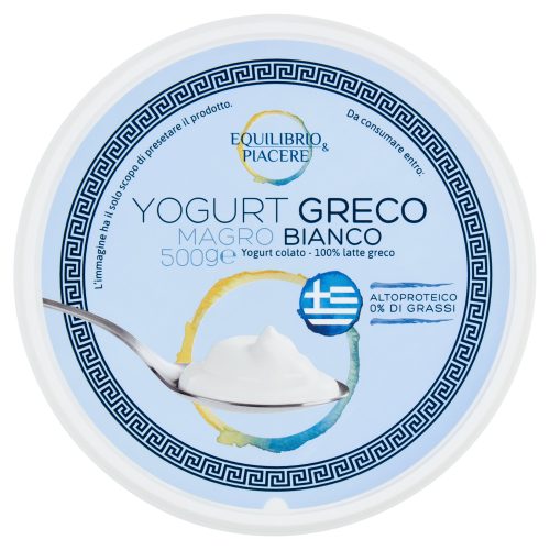 Equilibrio & Piacere Yogurt Greco Magro Bianco 500 g