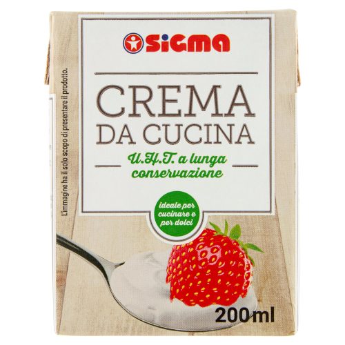 Sigma Crema da Cucina U.H.T. a lunga conservazione 200 ml