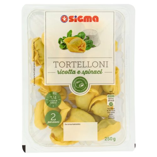 Sigma Tortelloni ricotta e spinaci 250 g