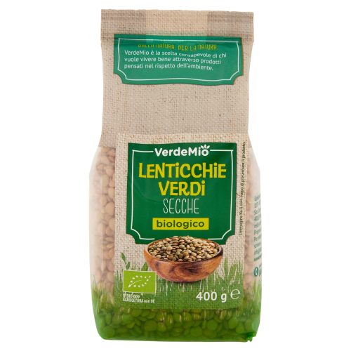 VerdeMio Verdemio Lenticchie Verdi Secche biologico 400 g