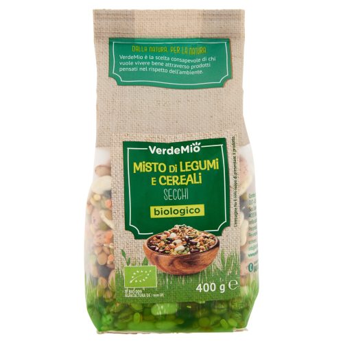 VerdeMio Misto di Legumi e Cereali biologico 400 g