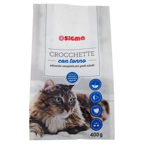 Sigma Crocchette Gatto con tonno 400 g