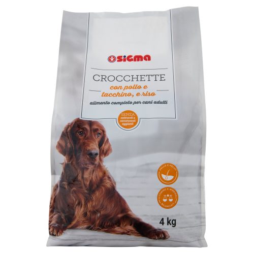 Sigma Crocchette Cane con pollo e tacchino, e riso 4 kg