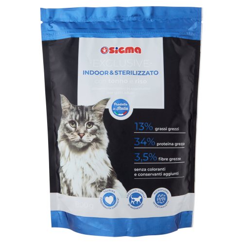 Sigma Exclusive Crocchette Gatto con tonno e riso 800 g