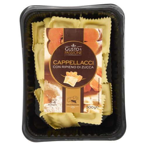 Gusto & Passione Cappellacci con Ripieno di Zucca 300 g