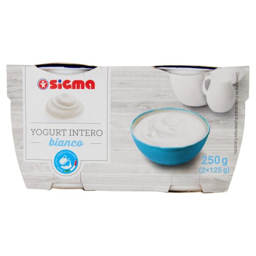 Sigma Yogurt Intero bianco 2 x 125 g